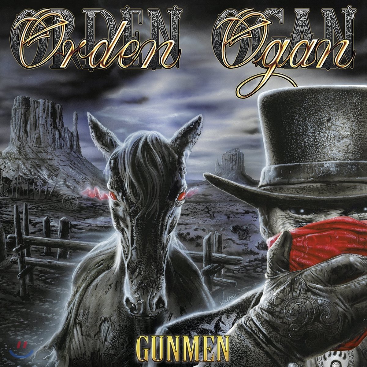 Orden Ogan (오든 오건) - Gunmen [레드 컬러 LP]