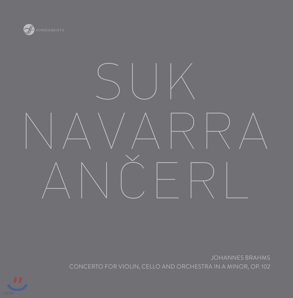 Andre Navarra / Josef Suk 브람스: 바이올린과 첼로를 위한 2중 협주곡 - 앙드레 나바라, 요제프 수크, 카렐 안체를 [LP]