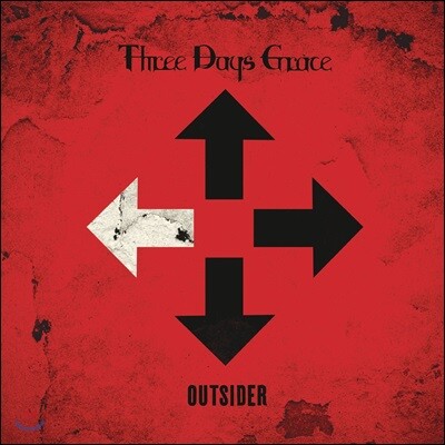 Three Days Grace — Outsider 앨범 커버