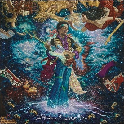 Jimi Hendrix — Lover Man / Foxey Lady 앨범 커버
