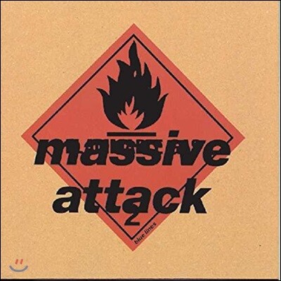 Massive Attack — Blue Lines 앨범 커버