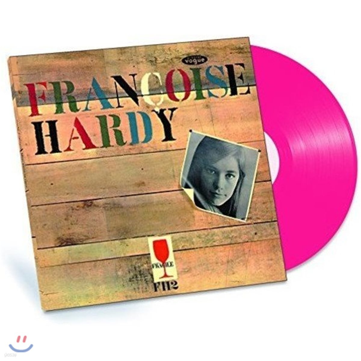 Francoise Hardy (프랑스와즈 아르디) - Mon Amie La Rose [핑크 컬러 LP]
