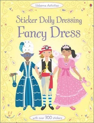 Sticker Dolly Dressing Fancy Dress