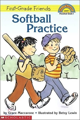 Scholastic Hello Reader Level 1 : Softball Practice