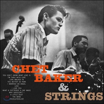 Chet Baker — With Strings 앨범 커버