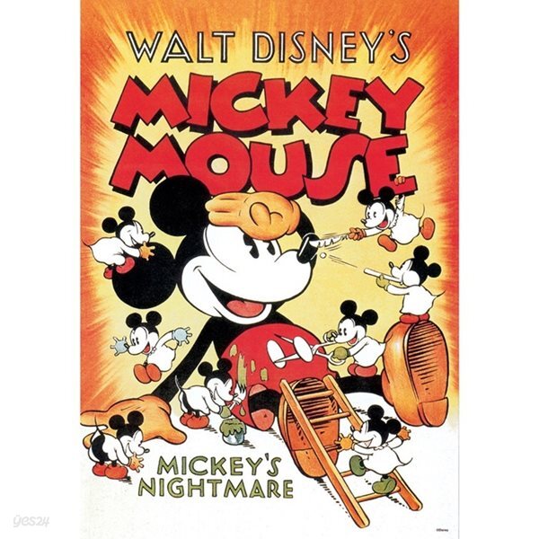 10-321 Mickeys Nightmare 디즈니 1000조각 직소퍼즐