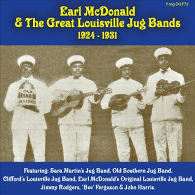 Various Artists - Earl Mcdonald and Great Louisville Jug Bands 1924-1931 (CD)