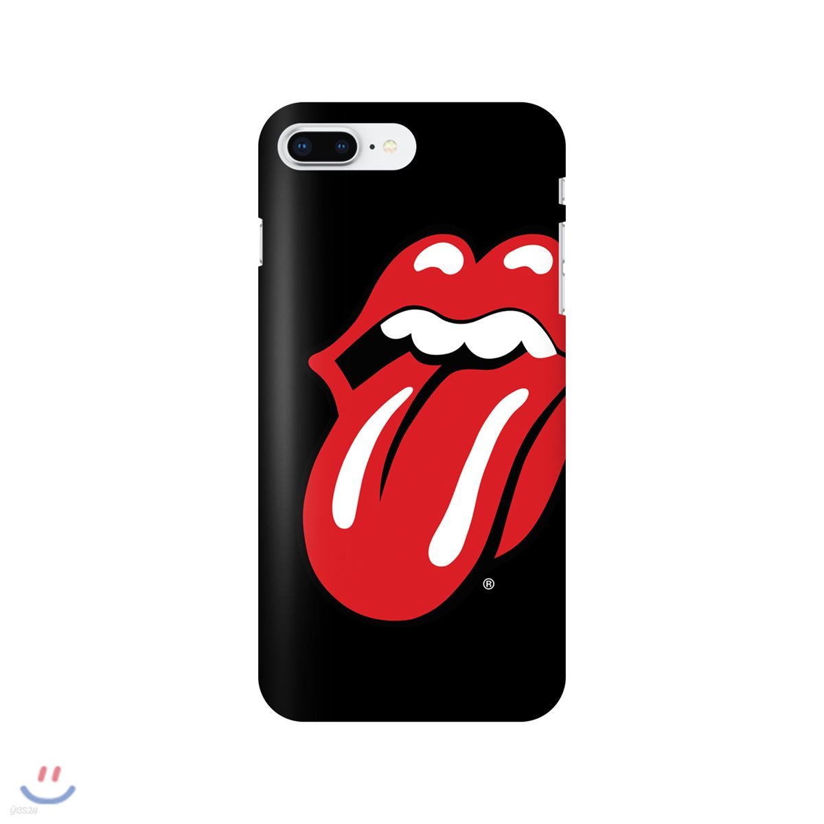 롤링스톤스 The Rolling Stones iPhone8+ Case 아이폰8 플러스 케이스 [Classic Tongue Black]