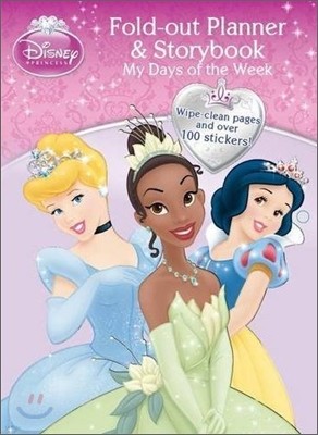 Disney Princess : Fold-out Planner & Storybook