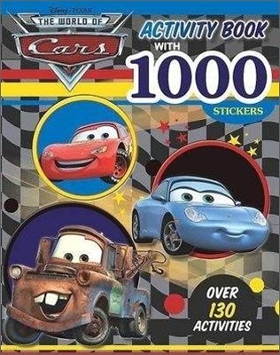 Disney Cars : Activity Book With 1000 Stickers