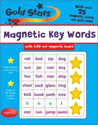 Goldstars Magnetic Key Words : Ages 4-5