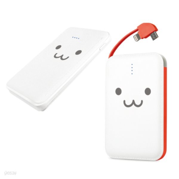 [1285401][엘레컴]보조배터리 EK-SB5000 (5000mAh/화이트)