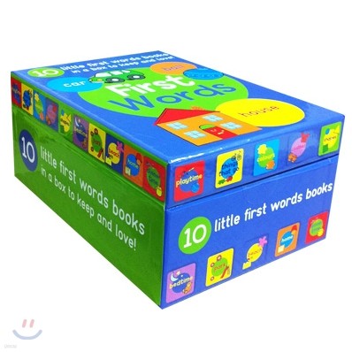 First Words Book Box : 10 Little First Words Books