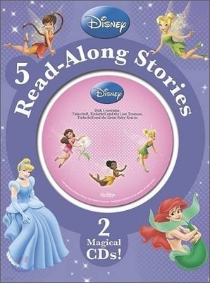 Disney 5 Read Along Stories for Girls