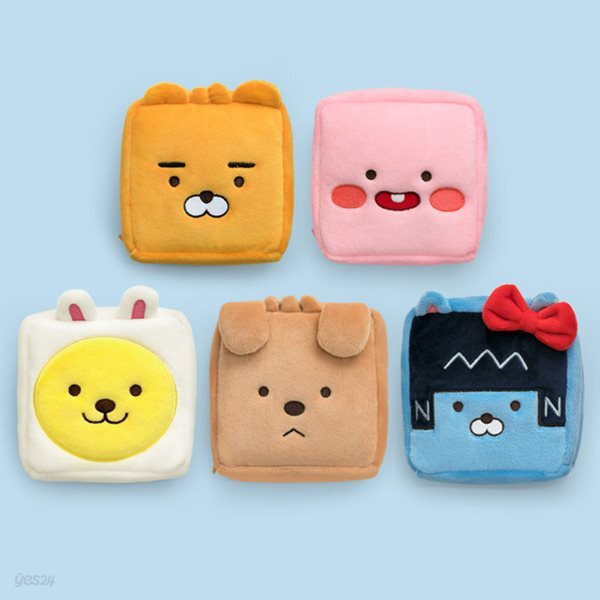 카카오프렌즈 리틀 프렌즈 스퀘어파우치