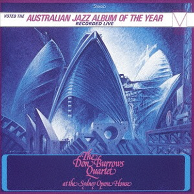 Don Burrows - At The Sydney Opera House (Remastered)(Ltd. Ed)(CD)