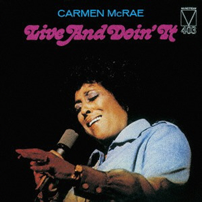 Carmen McRae - Live & Doin It (Remastered)(Ltd. Ed)(CD)