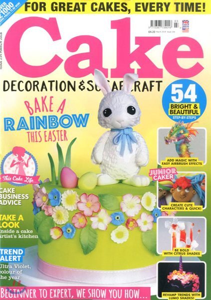 CAKE DECORATION & SUGARCRAFT (월간) : 2018년 03월