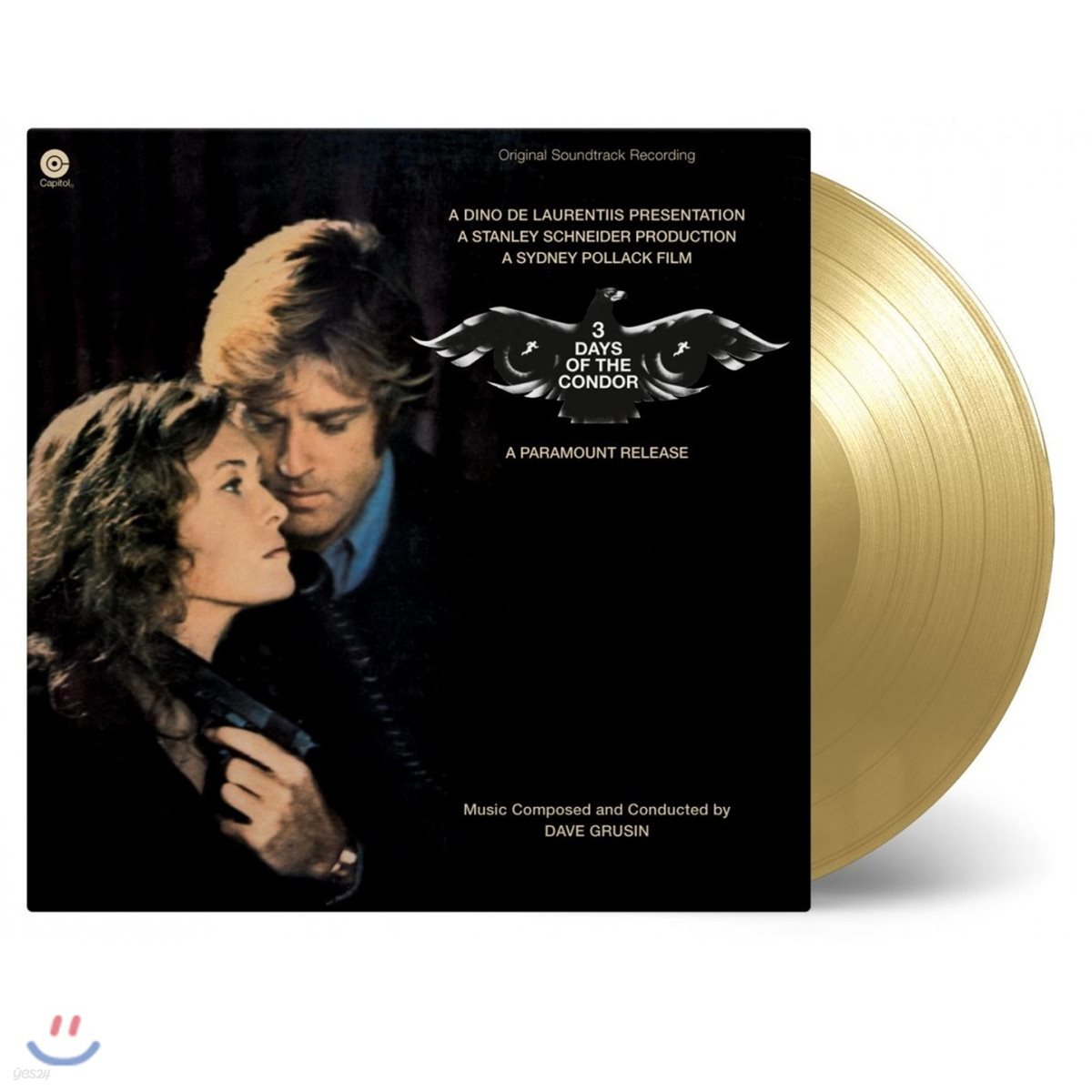 코드 네임 콘돌 영화음악 (3 Days of The Condor OST by Dave Grusin 데이브 그루신) [골드 컬러 LP]