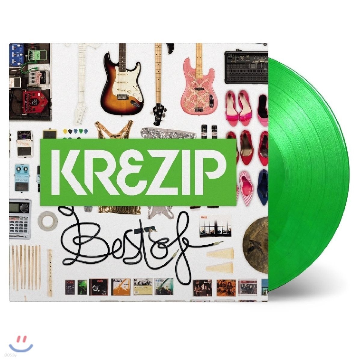 Krezip (크레집) - Best Of Krezip [그린 컬러 2LP]