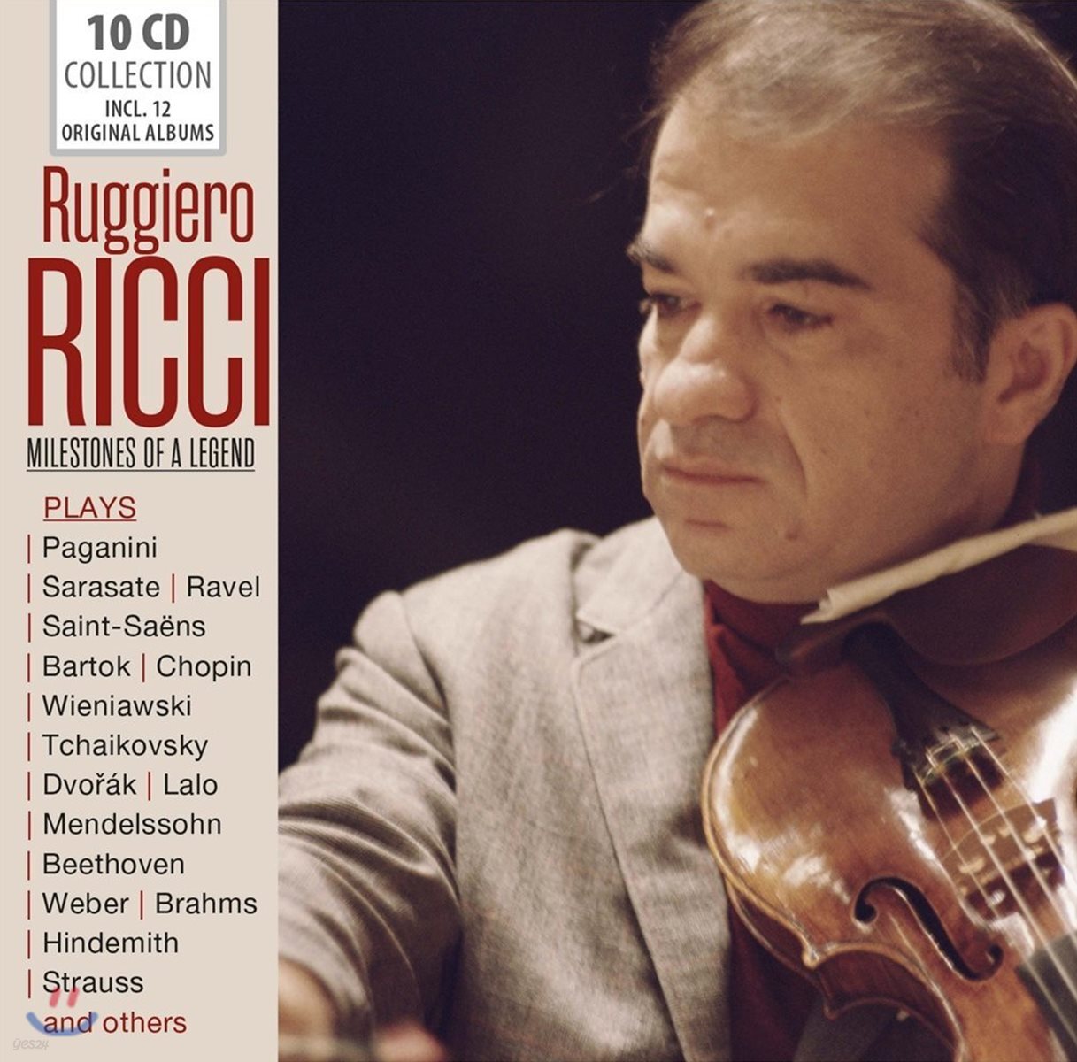 Ruggiero Ricci 루지에로 리치 - 12 오리지널 앨범 모음 (Milestones Of A Legend)
