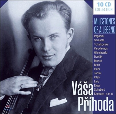 Vasa Prihoda 바샤 프리지호다의 예술 - 10CD 컬렉션 (Milestones Of A Legend)