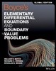Boyce's Elementary Differential Equations and Boundary Value Problems 