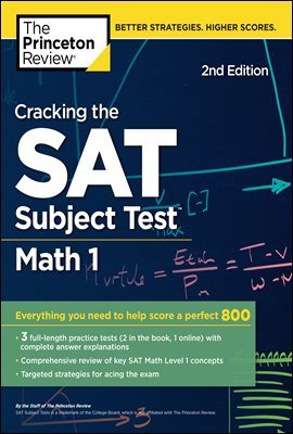 Cracking the SAT Subject Test in Math 1, 2nd Edition