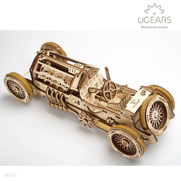 [유기어] UGEARS 3D 퍼즐 U-9 Grand Prix Car 그랑프리카 목재모형