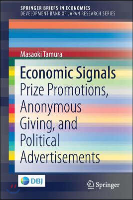 Economic Signals: Prize Promotions, Anonymous Giving, and Political Advertisements
