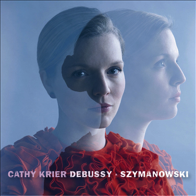 Cathy Krier — 드뷔시: 영상 1, 2권 & 시마노프스키: 가면 (Debussy: Images Pour Piano Book 1, 2 & Szymanowski: Masques) - Cathy Krier 앨범 커버