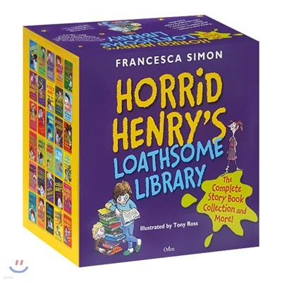 Horrid Henry`s Loathsome Libray 영국판 30권 박스 세트