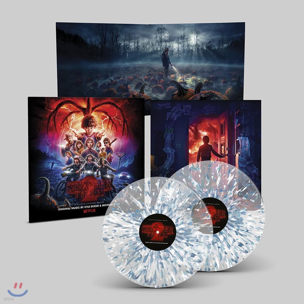 넷플릭스 &#39;기묘한 이야기 시즌 2&#39; 드라마 음악 (Stranger Things Season 2 - Original Score OST) [컬러 2 LP]