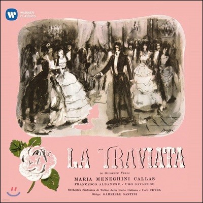 Maria Callas / Gabriele Santini :  ƮŸ [1953 Ʃ ] (Verdi: La Traviata) [3 LP ڽ ]