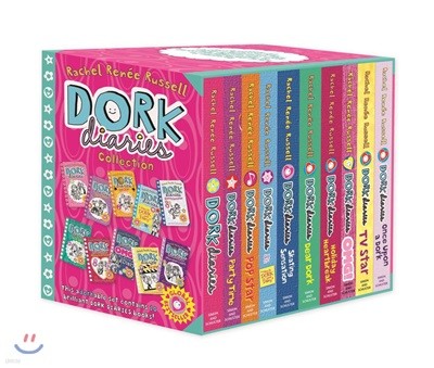 도크 다이어리 원서 12권 박스 세트 (영국판) : Dork Diaries 12 Books Collection