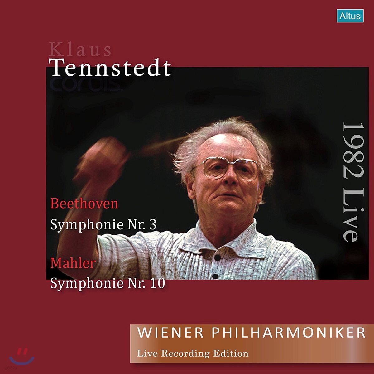 Klaus Tennstedt 베토벤: 교향곡 3번 / 말러 : 교향곡 10번 아다지오 - 텐슈테트 [2 LP]