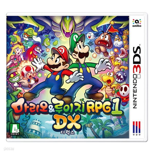 [닌텐도][3DS 게임]마리오&루이지 RPG1 DX