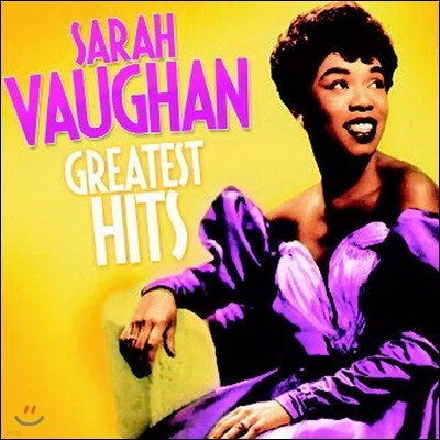 Sarah Vaughan — Greatest Hits 앨범 커버