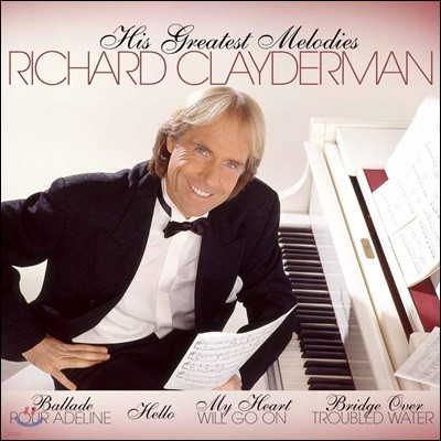 Richard Clayderman — His Greatest Melodies 앨범 커버