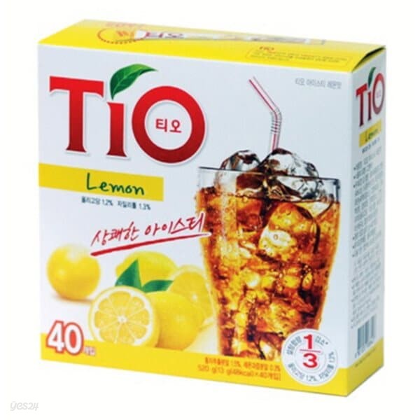[동서] 티오 아이스티 레몬맛 40T