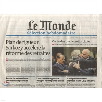 Le Monde Selection (ְ) : 2011 11 12