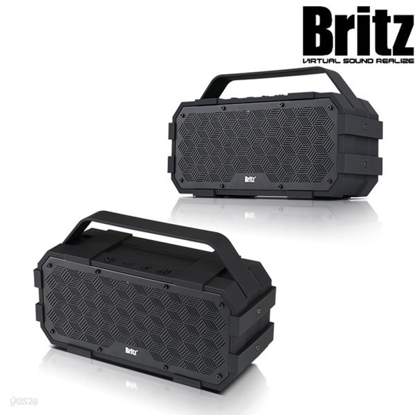 브리츠 휴대용 블루투스 멀티플레이어 BZ-T1300 BoomBox (블루투스 4.2 / 76.2mm 듀얼유닛 / AUX 입력단자)