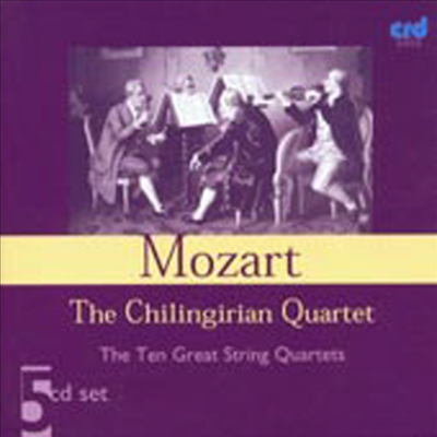 Ʈ :     (Mozart : Ten Great String Quartets) (5CD) - Chilingirian Quartet