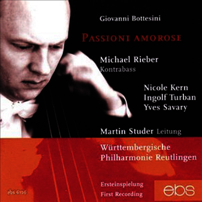 더블베이스를 위한 파시오니 아모로제 (사랑의 열정) (Passioni Amorose)(CD) - Michael Rieber
