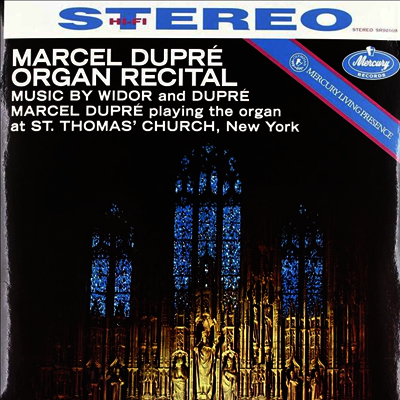 비도르, 뒤프레 - 오르간 리사이틀 (Organ Recital - Music By Wirdor And Dupre) (180g LP) - Marcel Dupre