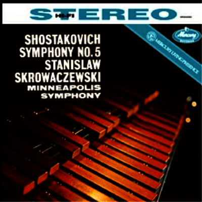 Stanislaw Skrowacziewski — 쇼스타코비치: 교향곡 5번 (Shostakovich: Symphony No.5) - Stanislaw Skrowacziewski 앨범 커버