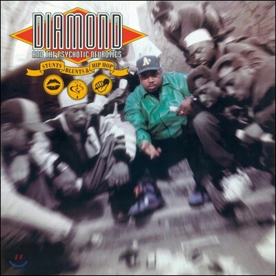 Diamond And The Psychotic Neurotics — Stunts, Blunts & Hip Hop 앨범 커버