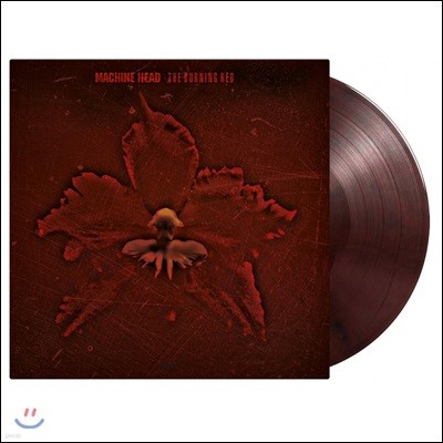 Machine Head — The Burning Red [레드 & 블랙 믹스 컬러 LP 앨범 커버
