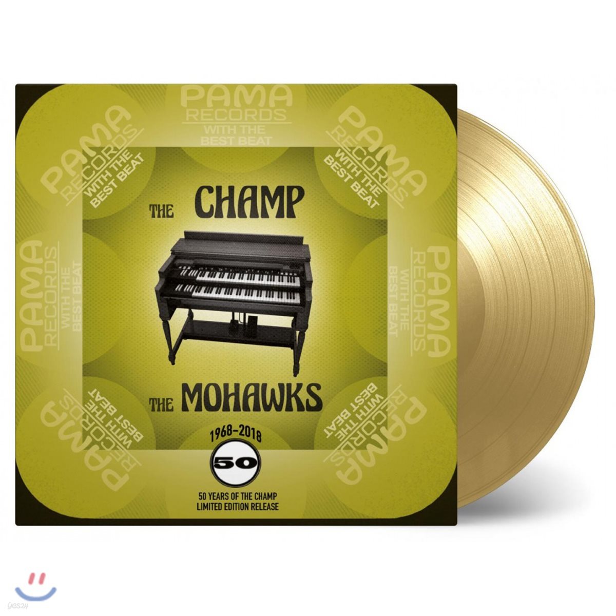 The Mohawks (모호크스) - The Champ [골드 컬러 7인치 LP]