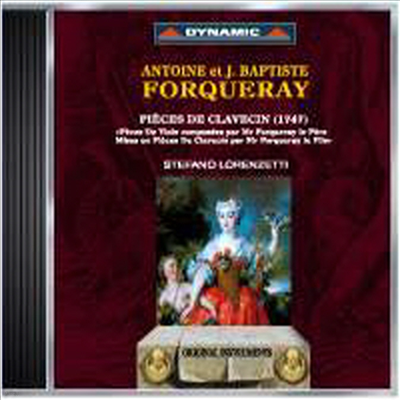 Forqueray : Pieces De Clavecin (CD) - Lorenzetti Stefano